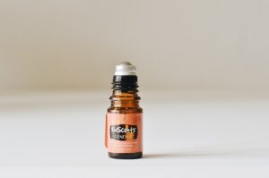 Photo peppermint essential oil
