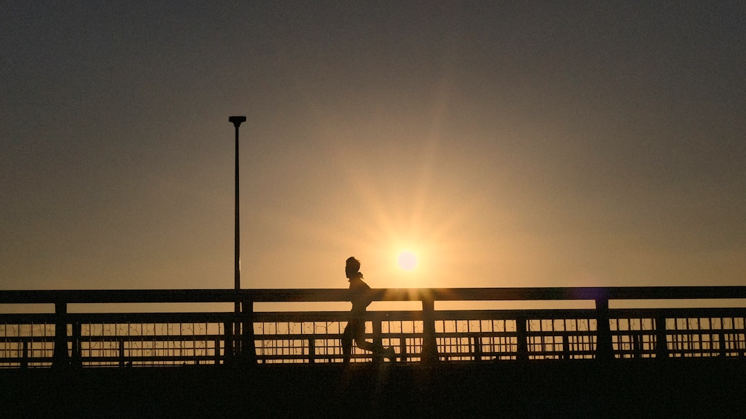 Photo morning running