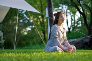 Photo reduce stress through relaxation