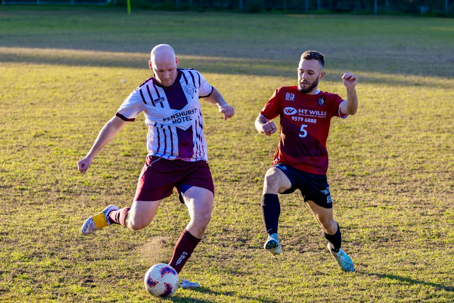 Photo community support for local sports teams