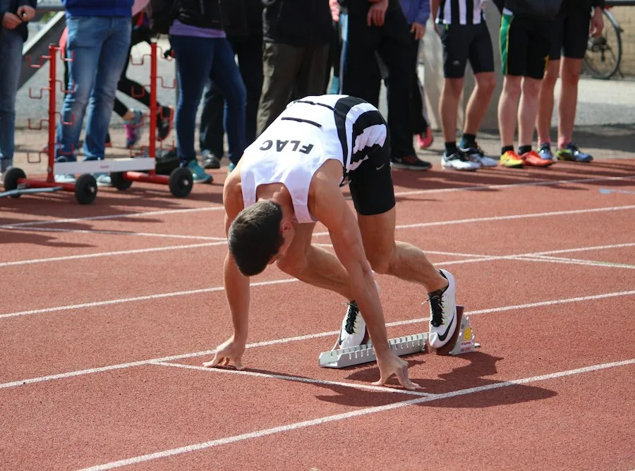 Photo common mistakes in athletics